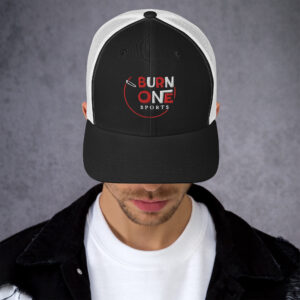 BlackWhite Trucker Cap